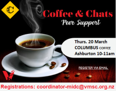 Coffee & Chat for Managers/Coordinators - Ashburton