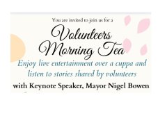 Volunteers Morning Tea - Timaru