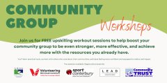 Community Group Workshop - Afternoon of March 4th