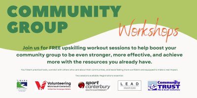 Community Group Workshop - Evening of March 4th