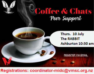 Coffee & Chat for Managers/Coordinators of Volunteers in Ashburton