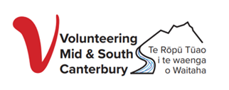 Logo for Volunteering Mid & South Canterbury Inc