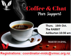 Coffee and Chat - Peer Support for Managers - Ashburton