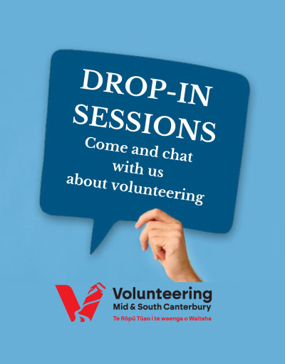 Volunteering Drop-In Sessions - Timaru