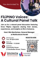 Filipino Voices: A Cultural Panel Talk